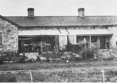 One of the railway cottages at Avenue Range in 1920